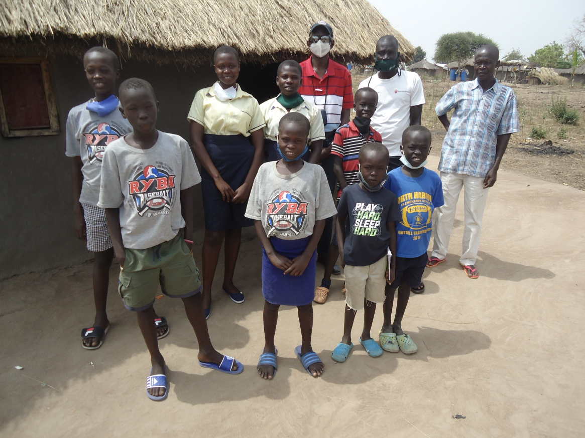 Students in Uganda