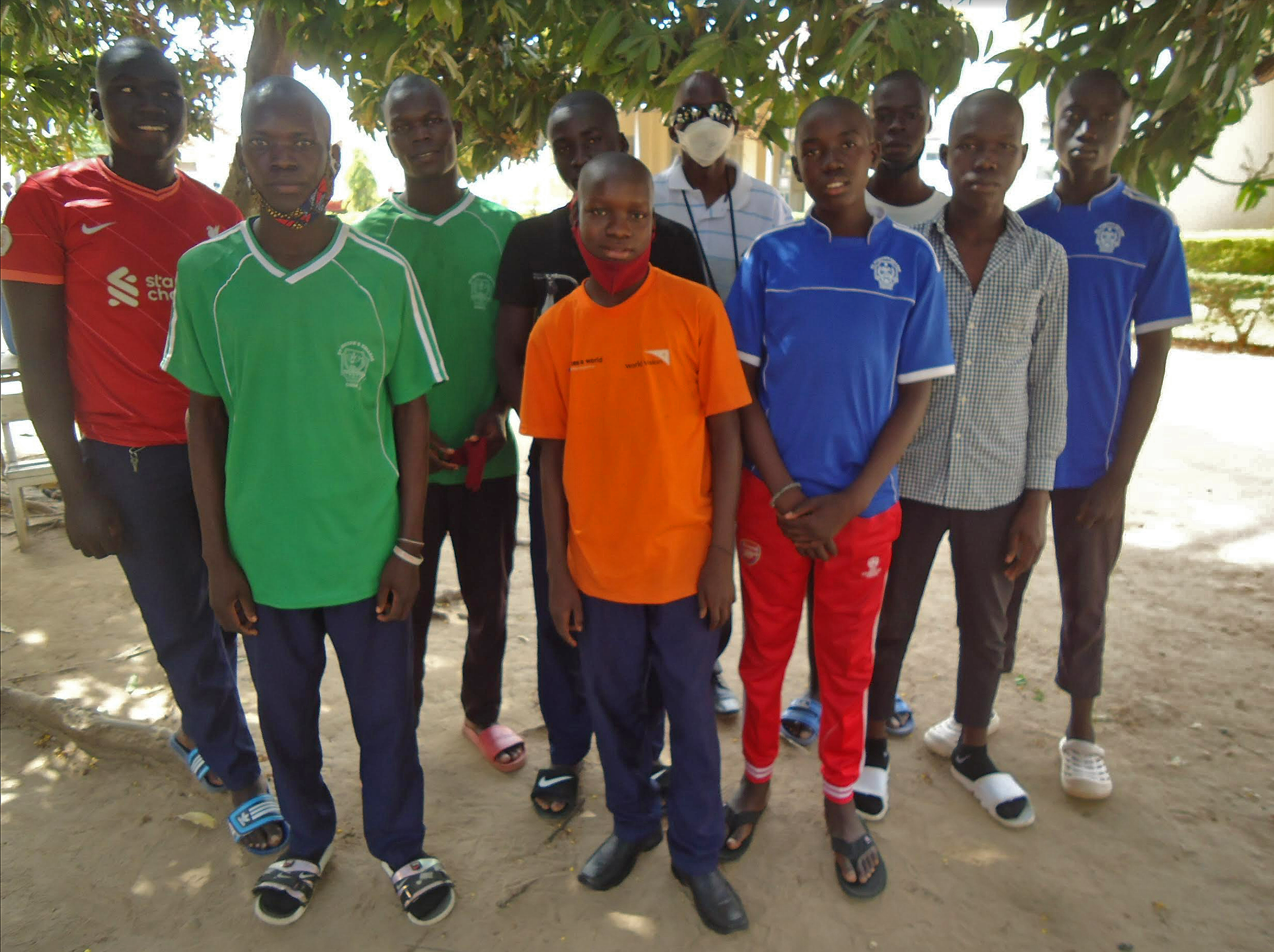 Students in Uganda